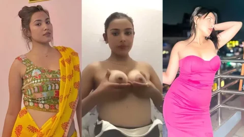 Desi Girlfriend Leaked Nudes Teasing Her Big Boobs And Tight Ass Video MMS