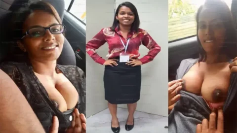 Desi Office Girls Hot Secret Car Romance XXX MMS Porn