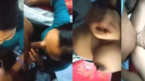 Horny Desi Bhabhi Slobbers on Cock and Gets Her Wet Pussy Fucked Hard Video MMS