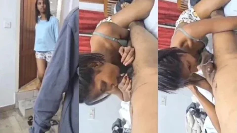 Leaked Desi Girlfriend Nude Blowjob POV After Romantic Kissing Session Video MMS
