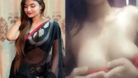 Rajkot sexy figure desi boobs press viral clip Desi Porn MMS