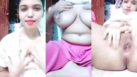 Horny Desi Girlfriend Exposes Huge Boobs and Fingers Her Wet Pussy on Cam Video MMS