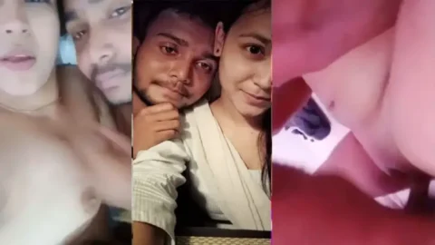Desi boyfriend caught wild with girlfriend secret MMS scandal MMS Porn