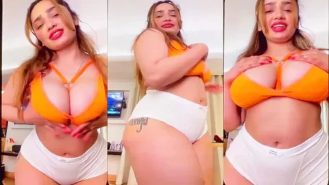 Aditi Mistry Nude Boobs Expose Yellow Bikini Leaked Part 1 Video MMS