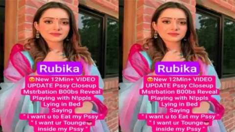 Desi Hot Rubika Live Private Romance Show Secrets Revealed MMS Porn