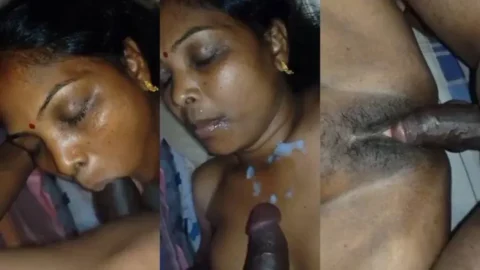 Village Aunty Blowjob and Pussy Fuck Video Desi Porn MMS