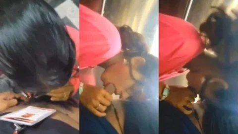 Leaked Desi Girlfriend MMS Giving Sloppy Blowjob To Her Lover Video MMS