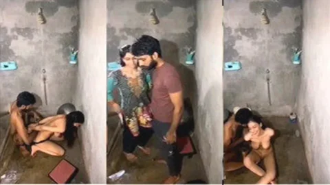 Cute Slim Lover Fucking In Bathroom Desi Porn MMS
