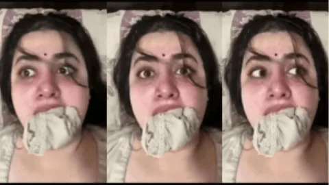 Crying Woman With Panties in Mouth Instagram Viral Video Desi Porn MMS