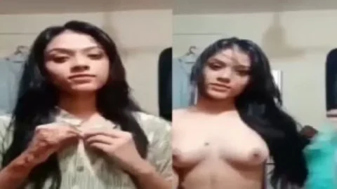 Gorgeous Mumbai girl viral nude show for lover Desi Porn MMS