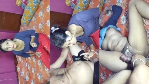 Sexy Bengali Bhabhi Sucks Cock and Gets Her Pussy Fucked Hard Video MMS