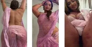 Aditi Mistry Nude Holi Special Live Color on Boobs Ass Part 3 Video MMS