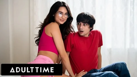 Eliza Ibarras hot secret with stepbro after glasses mixup MMS Porn