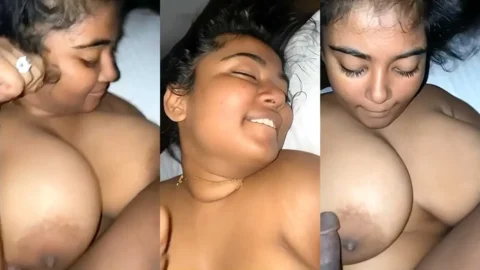 Desi Girlfriend with Massive Boobs Fucked Hard in Leaked Sex Video Video MMS