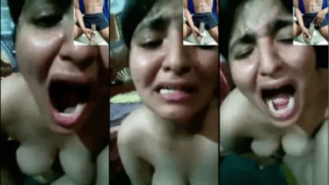 Wild Indian Girl Goes Crazy on Omegle and Fucks Herself with Brinjal Desi Porn MMS