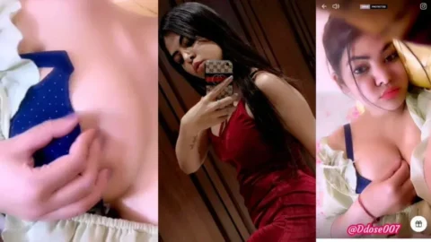 Famous Insta Influencer DEEPIKA BUTOLA Latest Premium TangoLive Playing with her Boobs HD Porn