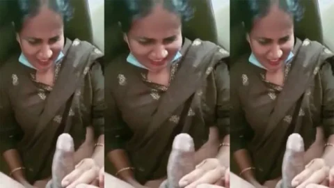 Tamil Milf Affair Blowjob Fucking in Office with Young Guy Desi Porn MMS