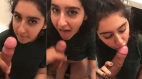 Girl Bathroom Blowjob Then Standing Doggy Fuck Desi Porn MMS