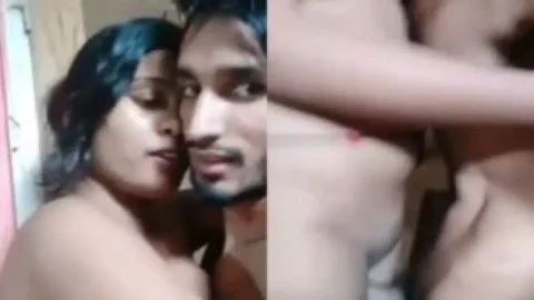 Fucking tight pussy of GF in standing position Desi Porn MMS