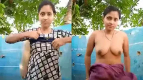 Bengali village girl bathing nude outdoors Desi Porn MMS