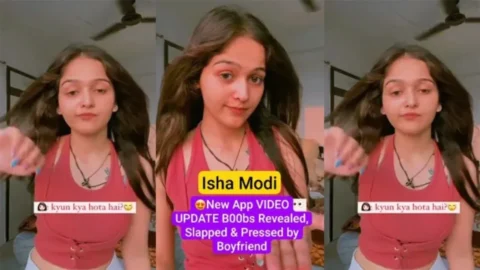 Isha Modi Most Requested App Exclusive Teasing Boobs Revealed, Slapped Pressed Desi Porn MMS