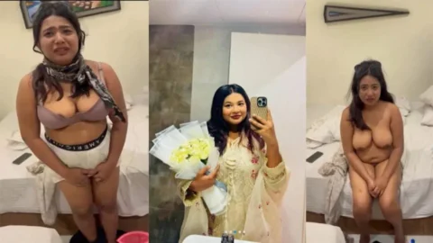 Babe Full Nude Captured And Pussy Rubbing By BF Desi Porn MMS