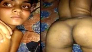 Desi village girl ka secret MMS with BF hot private romance MMS Porn