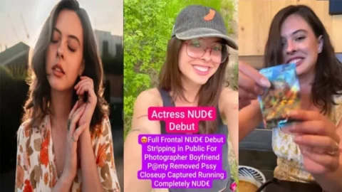 Actress Latest Frontal Nude Debut Stripping in Public for Photographer Boyfriend HD Porn