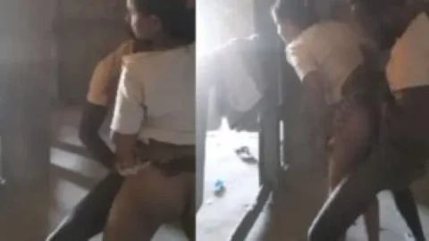Village bhabhi sex in standing style with Devar Desi Porn MMS