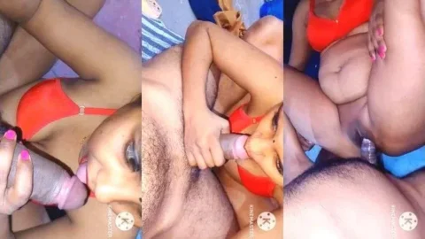 Leaked Desi Bhabhi Blowjob and Hard Fucking in Homemade Sex Tape Video MMS