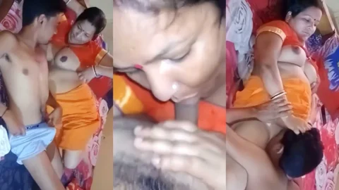 Desi Bhabhi Randi Fucked Hard by Young Guy in Leaked Sex MMS Video MMS