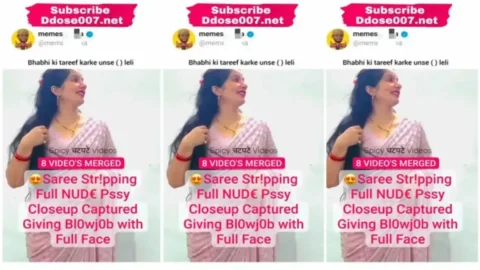 Desi Bhabhi Ka Garam Saree Strip Aur XXX Closeup MMS Porn
