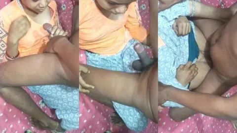 Desi Bhabhi Sucks Cock and Gets Fucked Hard in Leaked Homemade Sex Video Video MMS