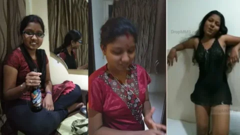 Tamil Aunty Nude Showing Masturbation Self Recorded and Fucked Desi Porn MMS