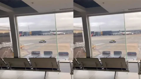 Airport Washroom Convinced Hot Young Girl Banged by Rizz Guy HD Porn