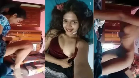 Kerala Girls Private Romance with Boyfriend Leaked Hot Video MMS Porn