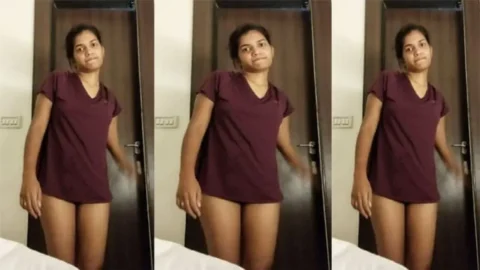 Shy Tamil Girlfriend Fuck Nude Captured In OYO Desi Porn MMS
