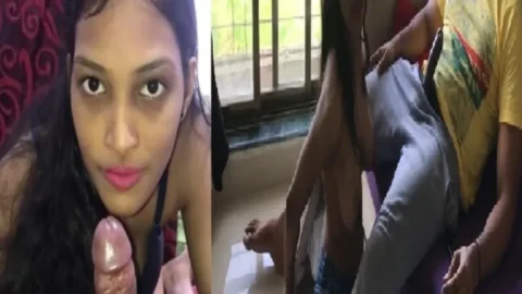 Desi blowjob girlfriend loves boyfriend dick Desi Porn MMS