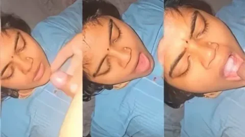 Desi Bhabhi Sloppy Blowjob Hubby Cums All Over Her Mouth Part 2 Video MMS