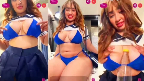 Aditi Mistry Nude Ass Shake in School Uniform Live Stream Part 2 Video MMS