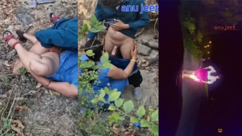 Anujeets Jungle Road Romance Leaked MMS Goes Viral MMS Porn