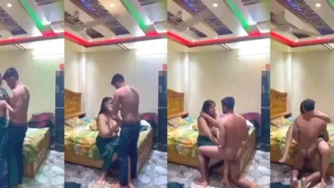 Leaked Desi Bhabhi Nude Blowjob and Hard Fucking in Hotel Room Video MMS
