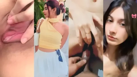 Hot Slim Girlfriend Reveals Private Sexy Moments in Secret Videos MMS Porn