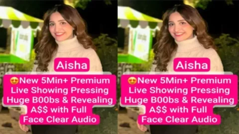 Desi bhabhi Aisha Wild ka secret live sex show super hot MMS Porn