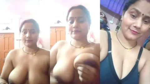 Leaked Desi Bhabhi Exposes Her Giant Milky Boobs And Nipples Video MMS