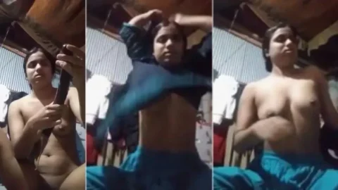 Horny Village Girl Masturbating Desi Porn MMS