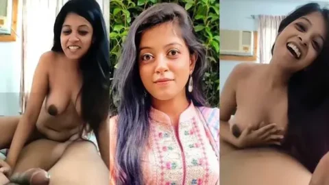 Leaked Oyo Room Sex Scandal Nude Desi Girlfriend Gives Sloppy Blowjob Video MMS