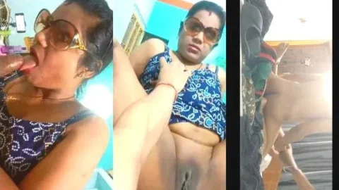 Leaked Desi Bhabhi Blowjob and Hard Fucking in Her Bedroom Video MMS