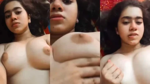 Desi Girlfriend Leaked Nude Video Shows Off Her Big Boobs Video MMS