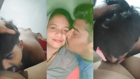 Leaked Desi Wife Pussy Licking Video Hubby Eats Her Wet Cunt Video MMS